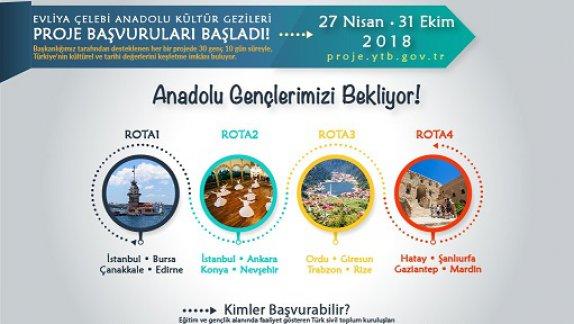 Evliya Çelebi Anadolu Kültür Gezileri Proje Destek Programı