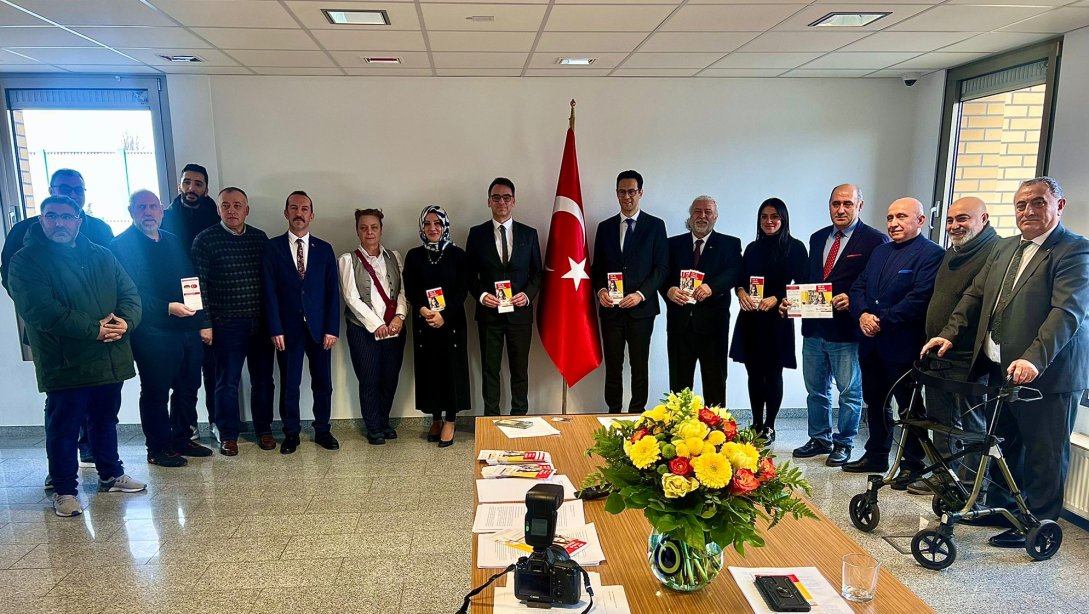 KRV Eyaletinde Türkçe Derslerine Kayıt Çağrısı Düsseldorf Başkonsolosluğunda Yapıldı
